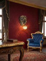 Royal Lion Sconce Lamp