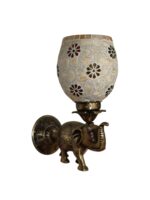 Elephant Mosaic Sconce lamp - Image 2