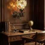 Elephant Mosaic Sconce lamp