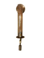 Vintage Gold Glass Sconce - Image 2