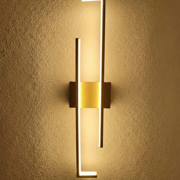 Golden Linear Wall Light