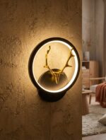 Modern Deer Antler LED Wall Sconce