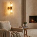 Mid-Century Modern Double Capsule Sconce