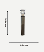 Modern Outdoor LED Bollard Light - Image 2