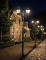 Victorian Dual Head Street Lamp