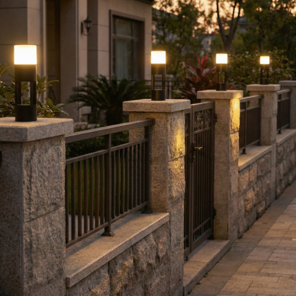 Compact Outdoor LED Bollard Light