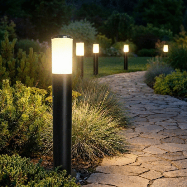 Slim Outdoor LED Bollard Light