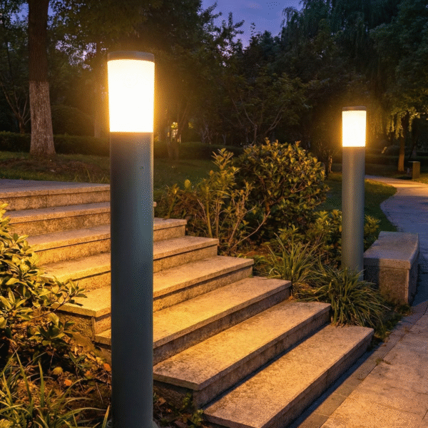 Contemporary Outdoor LED Bollard Light