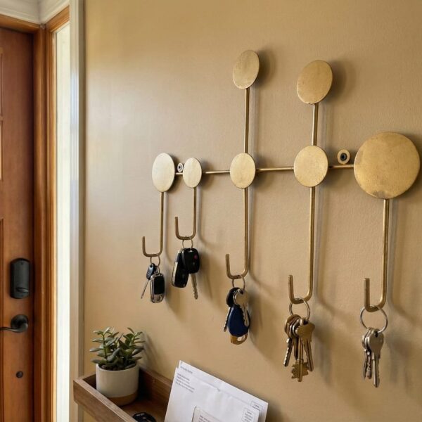 Modern Geometric Wall Key Holder