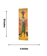 Vibrant African Tribal Art Decorative Key Holder - Image 2