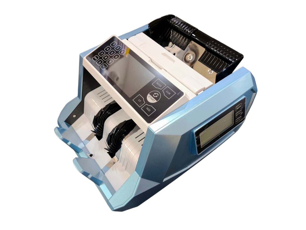 12400 wb Touch Money Counting Machine Blue/White - Image 1