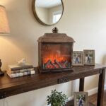 Rustic Small Fireplace