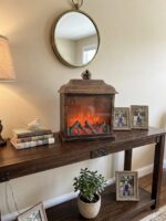 Rustic Small Fireplace