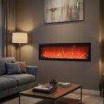 Wide-Glow Fireplace