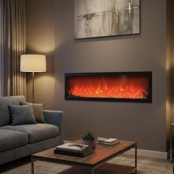 Wide-Glow Fireplace