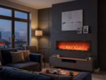 Vintage Glow Fireplace