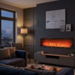 Vintage Glow Fireplace