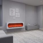 Grand White Fireplace